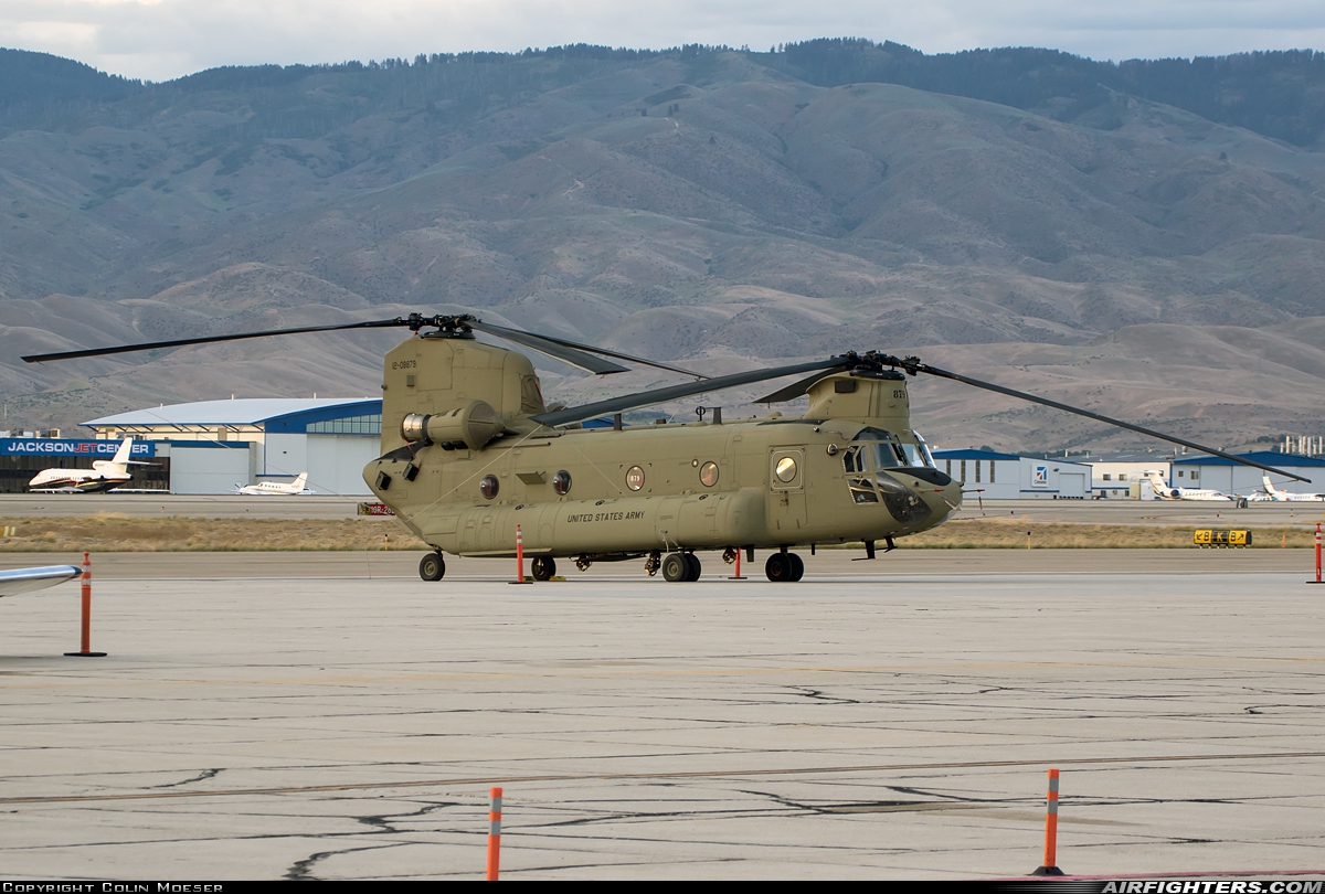 USA - Army Boeing Vertol CH-47F Chinook 12-08879 at Boise - Air Terminal / Gowen Field (Municipal) (BOI / KBOI), USA