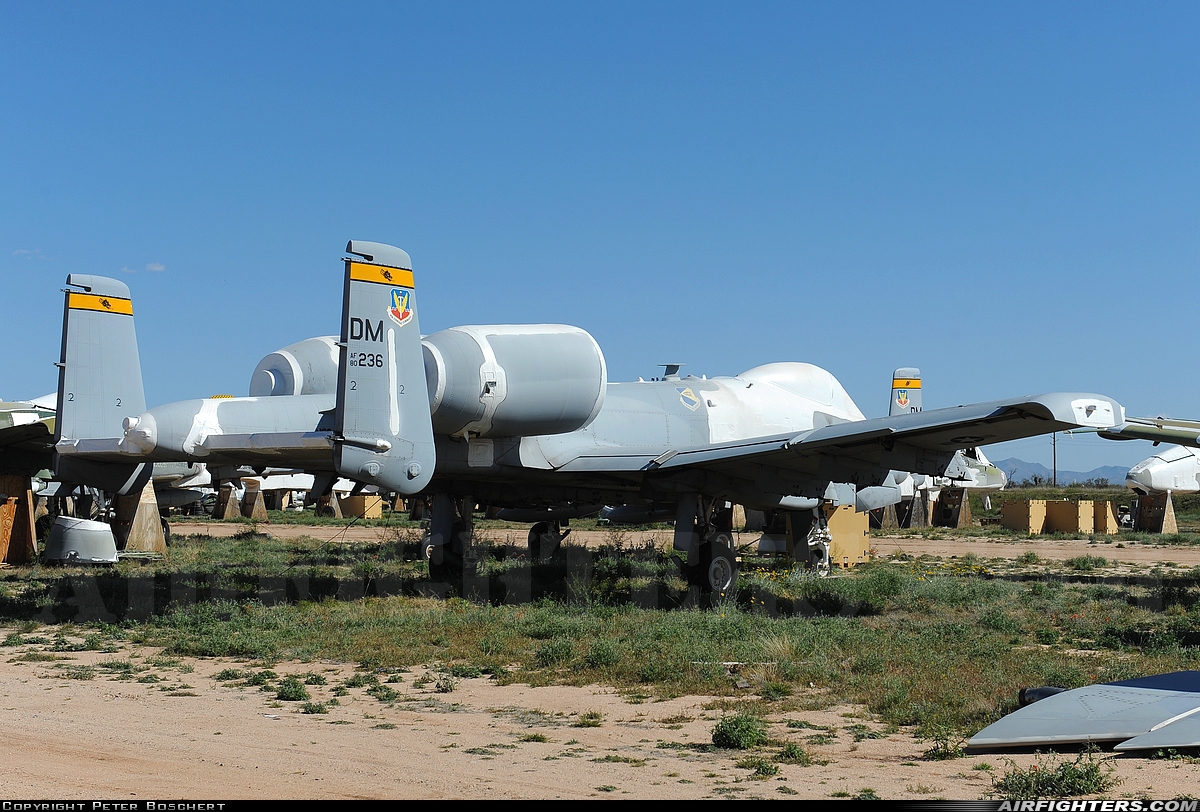 USA - Air Force Fairchild A-10C Thunderbolt II 80-0236 at Tucson - Davis-Monthan AFB (DMA / KDMA), USA