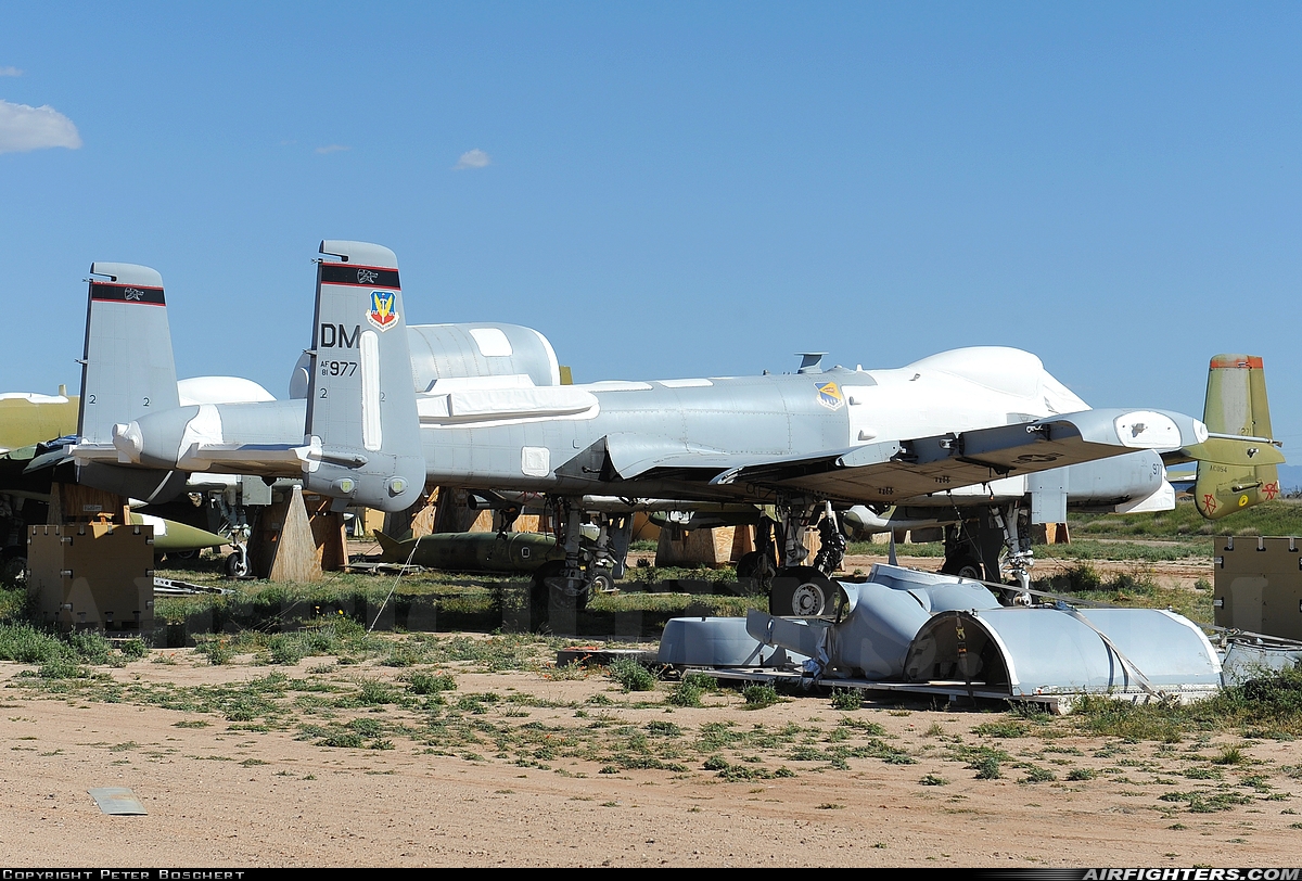 USA - Air Force Fairchild A-10C Thunderbolt II 81-0977 at Tucson - Davis-Monthan AFB (DMA / KDMA), USA