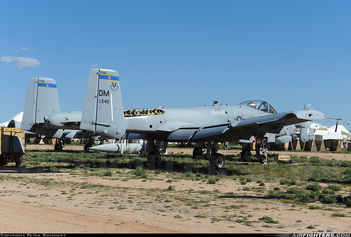 USA - Air Force Fairchild A-10C Thunderbolt II 82-0649 at Tucson - Davis-Monthan AFB (DMA / KDMA), USA
