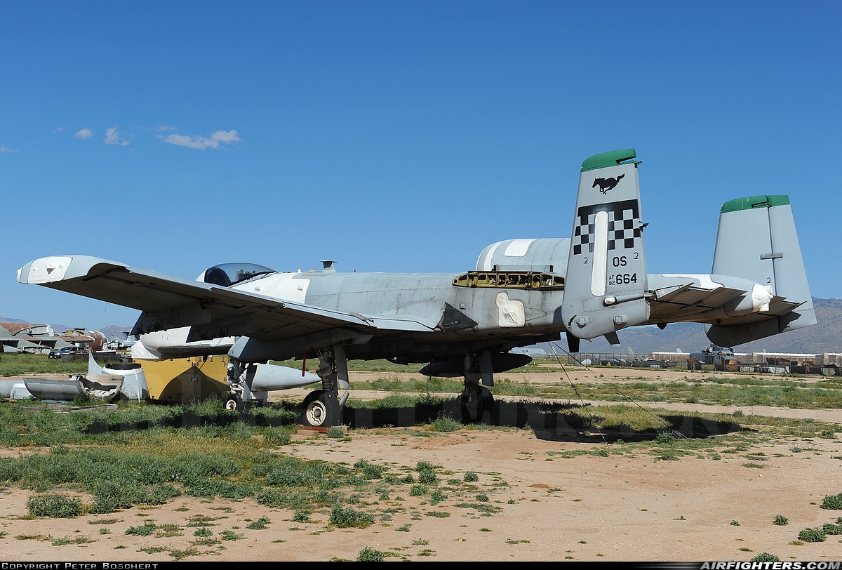 USA - Air Force Fairchild A-10C Thunderbolt II 82-0664 at Tucson - Davis-Monthan AFB (DMA / KDMA), USA