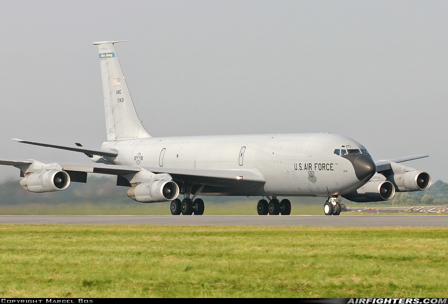 USA - Air Force Boeing KC-135E Stratotanker (717-100) 57-1431 at Schleswig (- Jagel) (WBG / ETNS), Germany