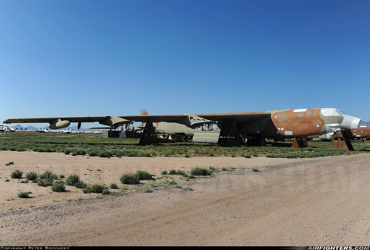 USA - Air Force Boeing B-52G Stratofortress 58-0224 at Tucson - Davis-Monthan AFB (DMA / KDMA), USA