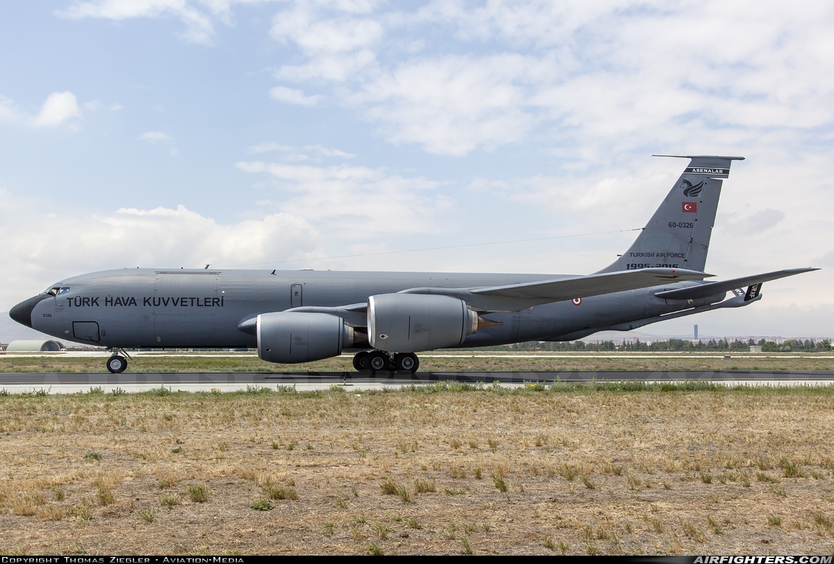 Türkiye - Air Force Boeing KC-135R Stratotanker (717-100) 60-0326 at Konya (KYA / LTAN), Türkiye