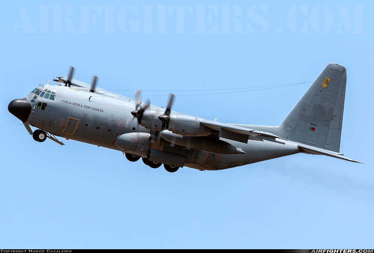 Portugal - Air Force Lockheed C-130H Hercules (L-382) 16804 at Monte Real (BA5) (LPMR), Portugal