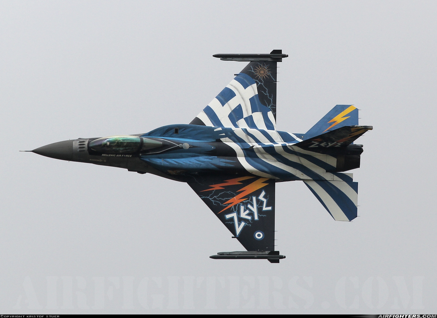 Greece - Air Force General Dynamics F-16C Fighting Falcon 523 at Fairford (FFD / EGVA), UK