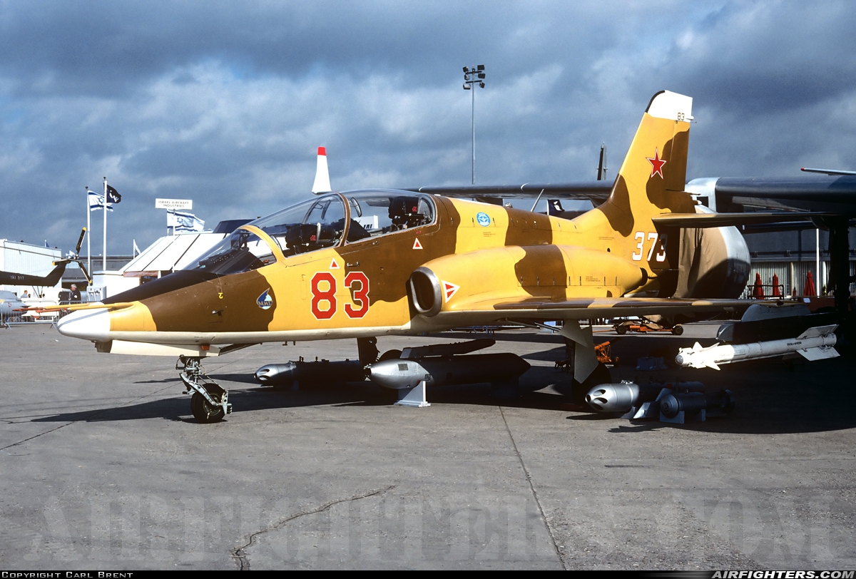 Company Owned - RSK MiG Mikoyan-Gurevich MiG-AT 83 RED at Paris - Le Bourget (LBG / LFPB), France