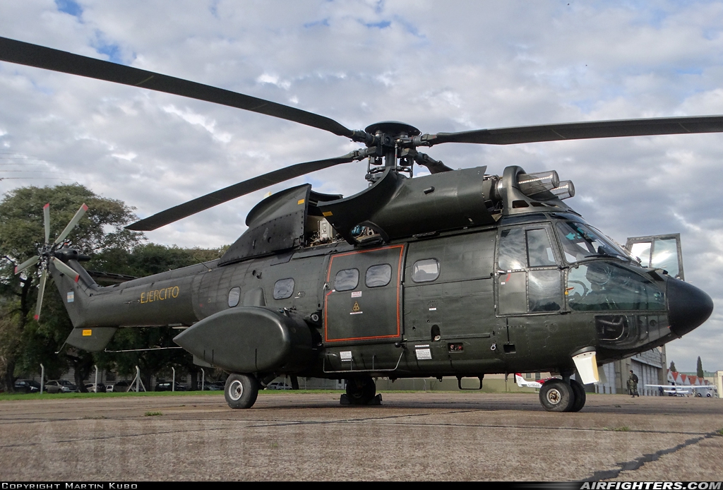 Argentina - Army Aerospatiale AS-332B Super Puma AE-526 at El Palomar (PAL / SADP), Argentina
