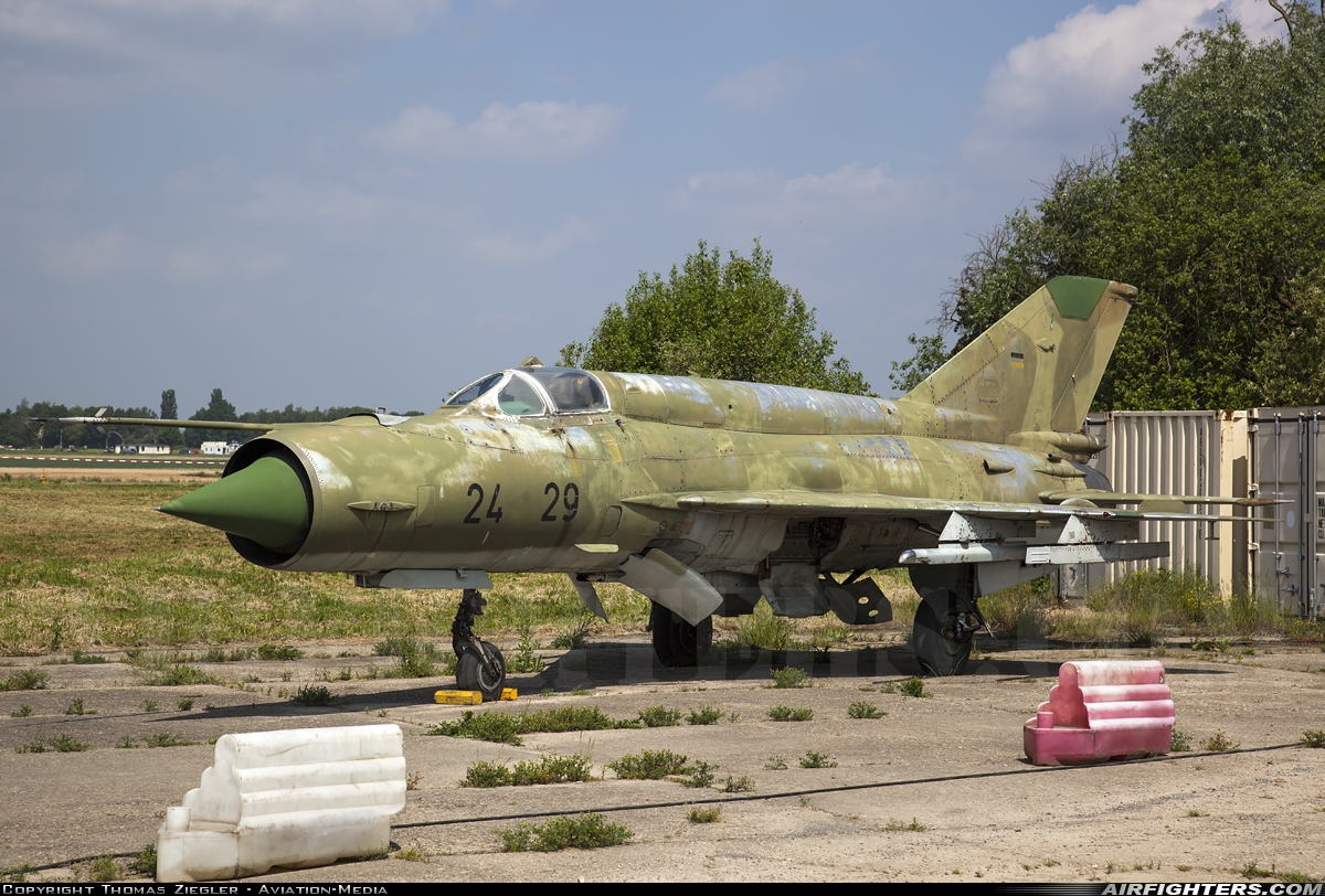 Germany - Air Force Mikoyan-Gurevich MiG-21bis 24+29 at Beauvechain (EBBE), Belgium