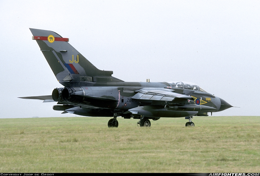 UK - Air Force Panavia Tornado GR1 ZA473 at Honington (BEQ / EGXH), UK