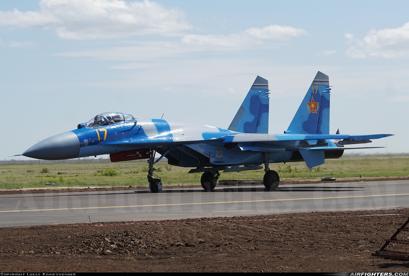 Kazakhstan - Air Force Sukhoi Su-27M2  at Astana (Aqmola / Tselinograd) (TSE / UACC), Kazakhstan