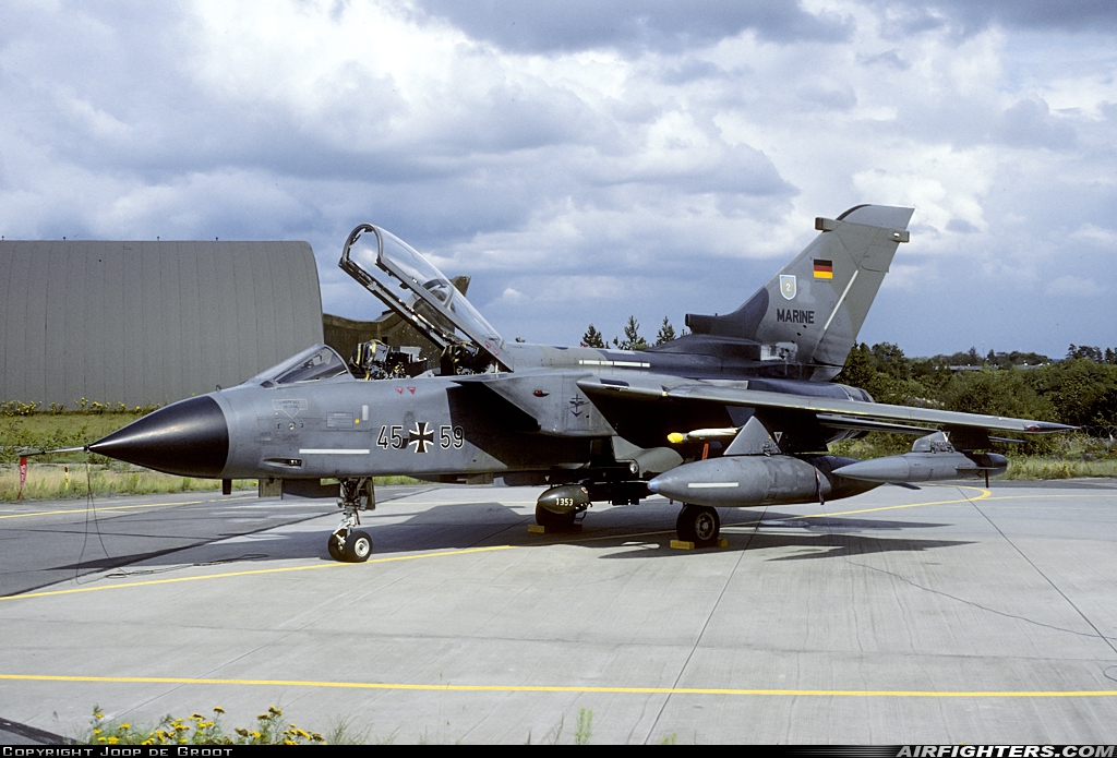 Germany - Navy Panavia Tornado IDS 45+59 at Karup (KRP / EKKA), Denmark