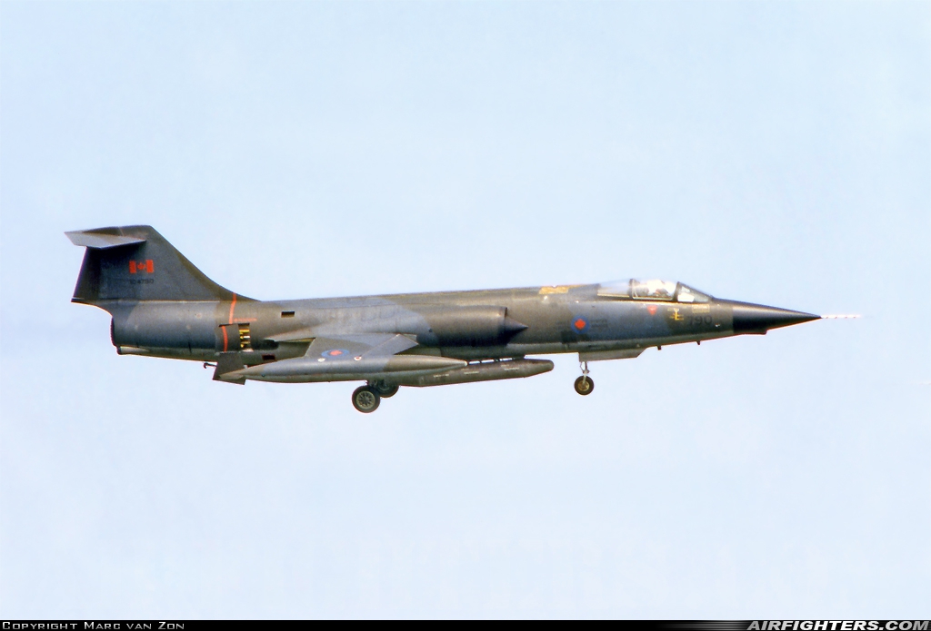 Canada - Air Force Canadair CF-104 Starfighter (CL-90) 104790 at Uden - Volkel (UDE / EHVK), Netherlands