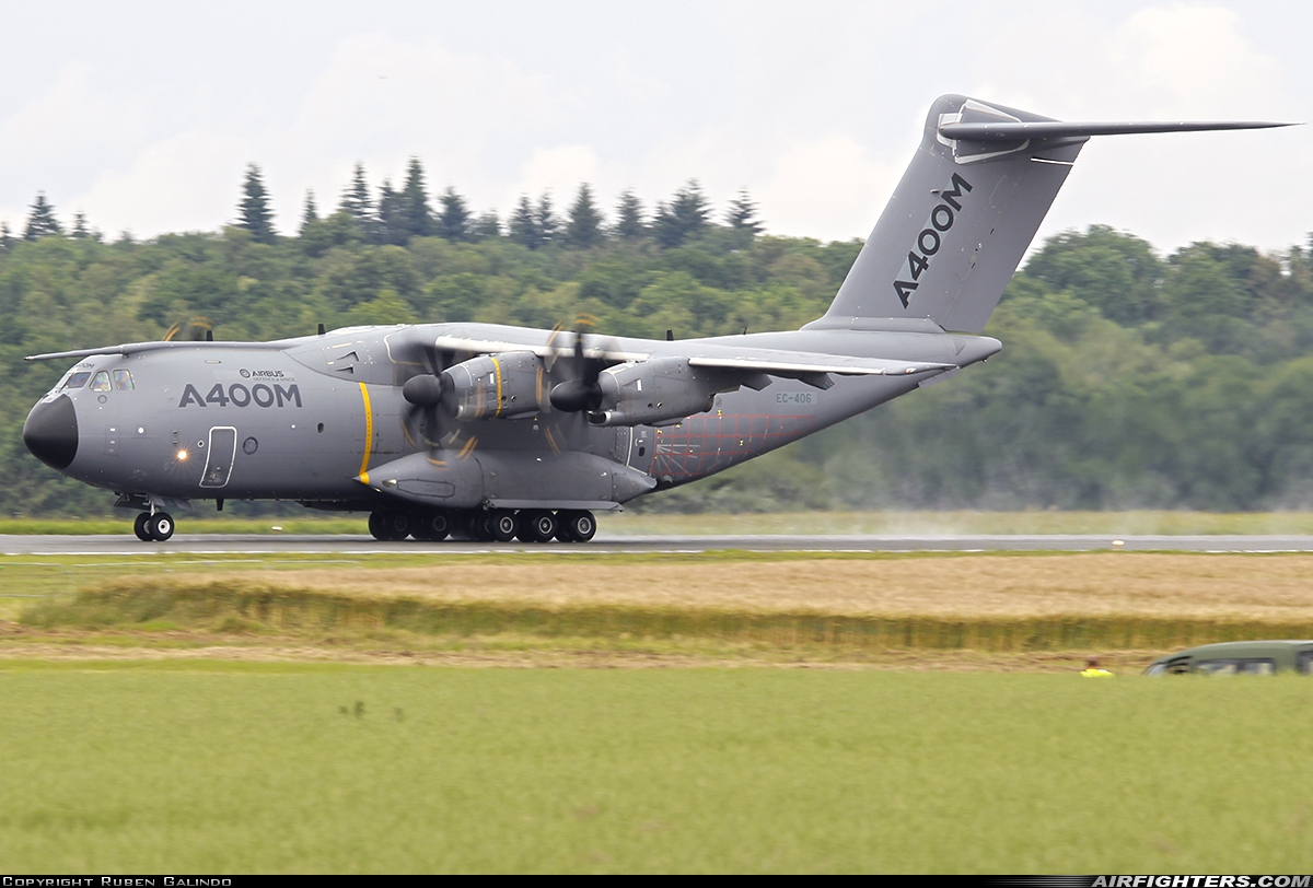 Company Owned - Airbus Airbus A400M Grizzly EC-406 at Florennes (EBFS), Belgium