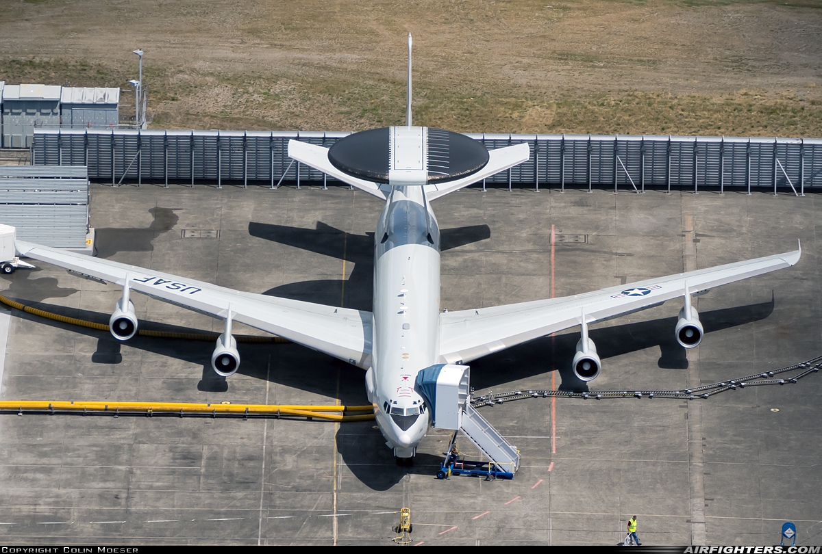 USA - Air Force Boeing E-3B Sentry (707-300) 77-0351 at Seattle - Boeing Field / King County Int. (BFI / KBFI), USA