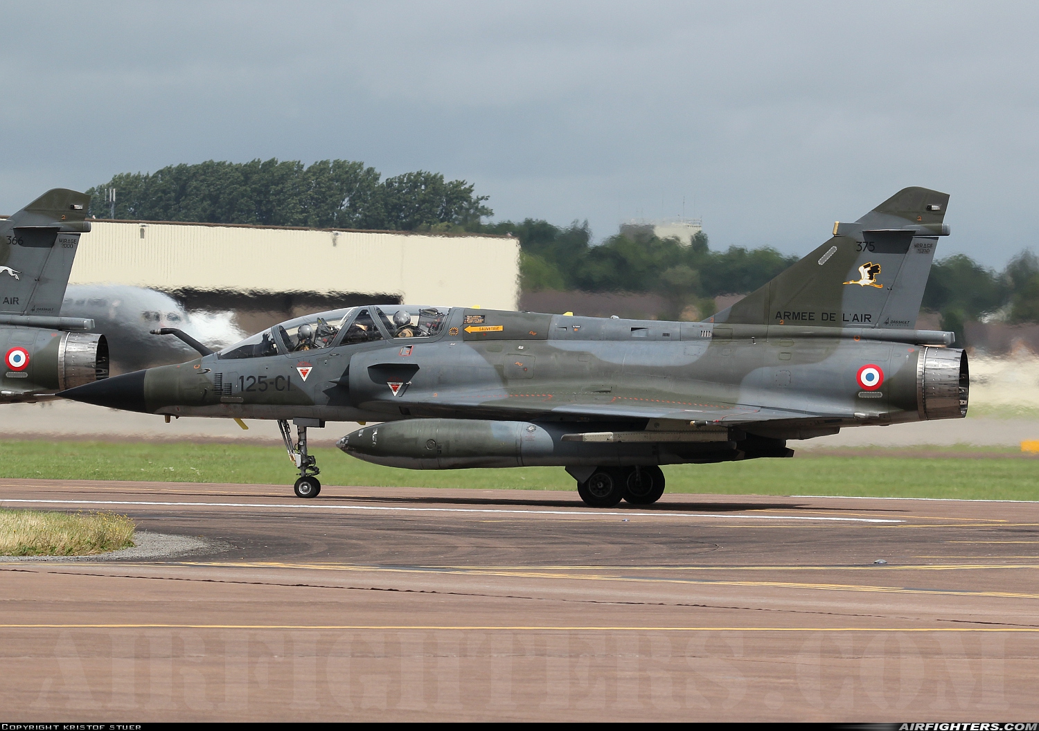 France - Air Force Dassault Mirage 2000N 375 at Fairford (FFD / EGVA), UK