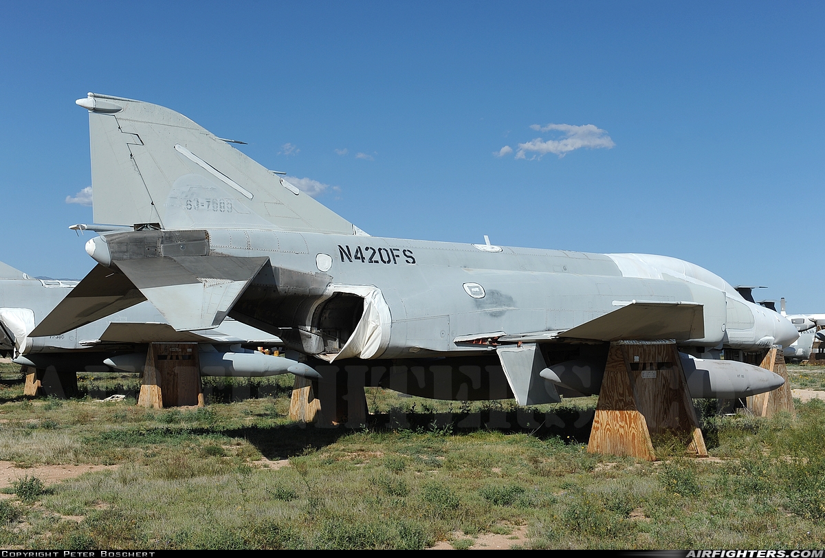 USA - Air Force McDonnell Douglas F-4C Phantom II 63-7689 at Tucson - Davis-Monthan AFB (DMA / KDMA), USA