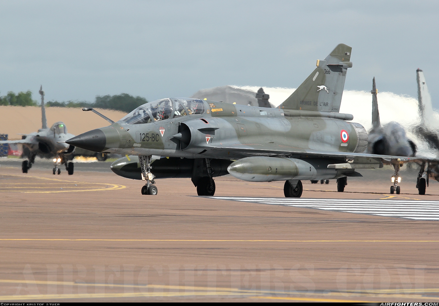 France - Air Force Dassault Mirage 2000N 366 at Fairford (FFD / EGVA), UK