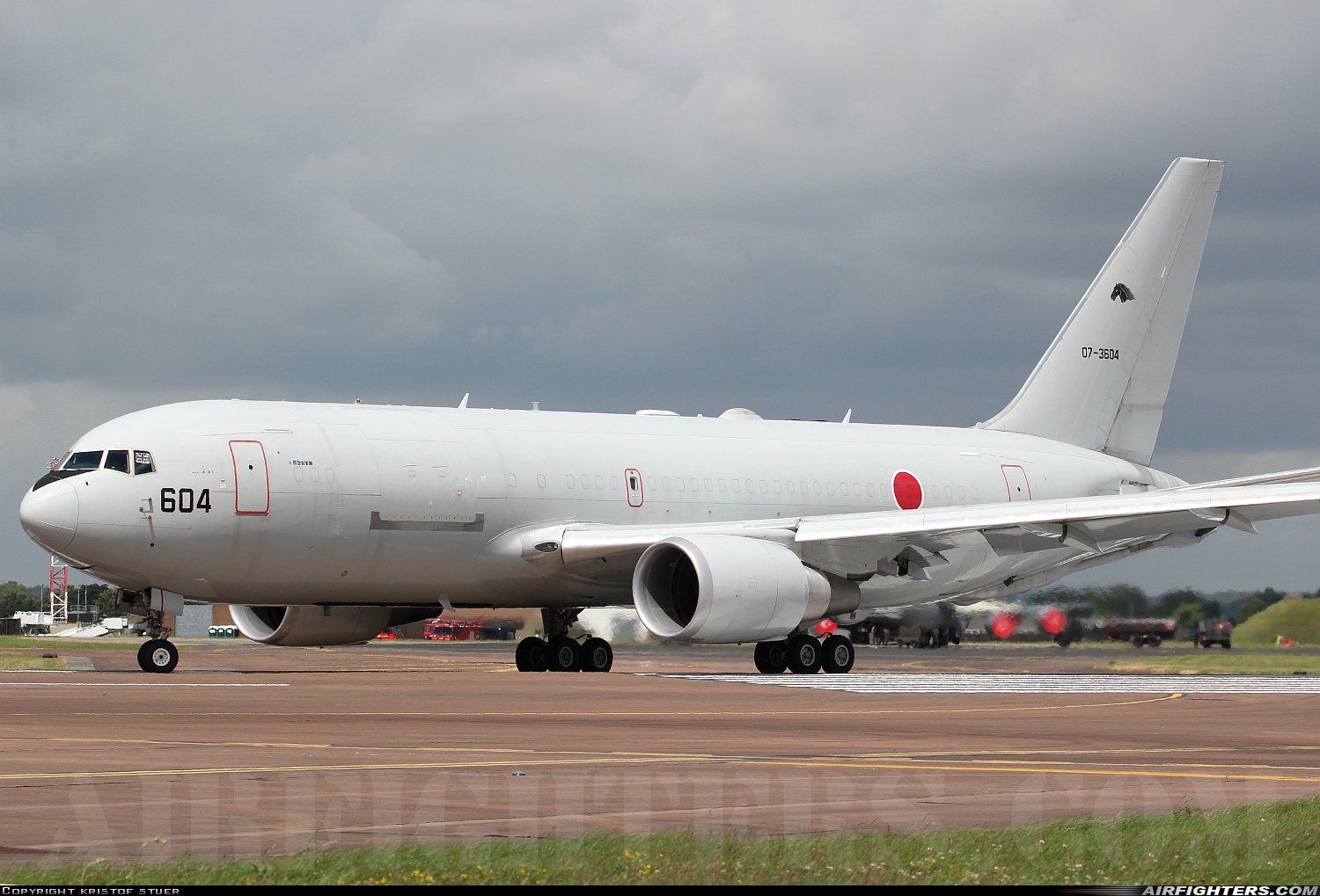 Japan - Air Force Boeing KC-767J (767-27C/ER) 07-3604 at Fairford (FFD / EGVA), UK