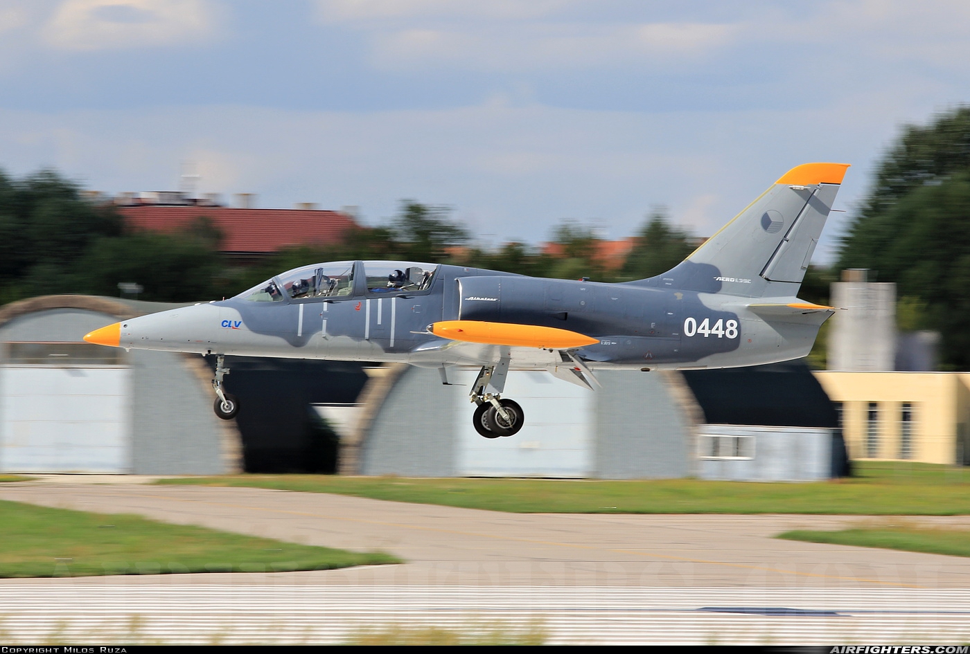 Czech Republic - Air Force Aero L-39C Albatros 0448 at Pardubice (PED / LKPD), Czech Republic