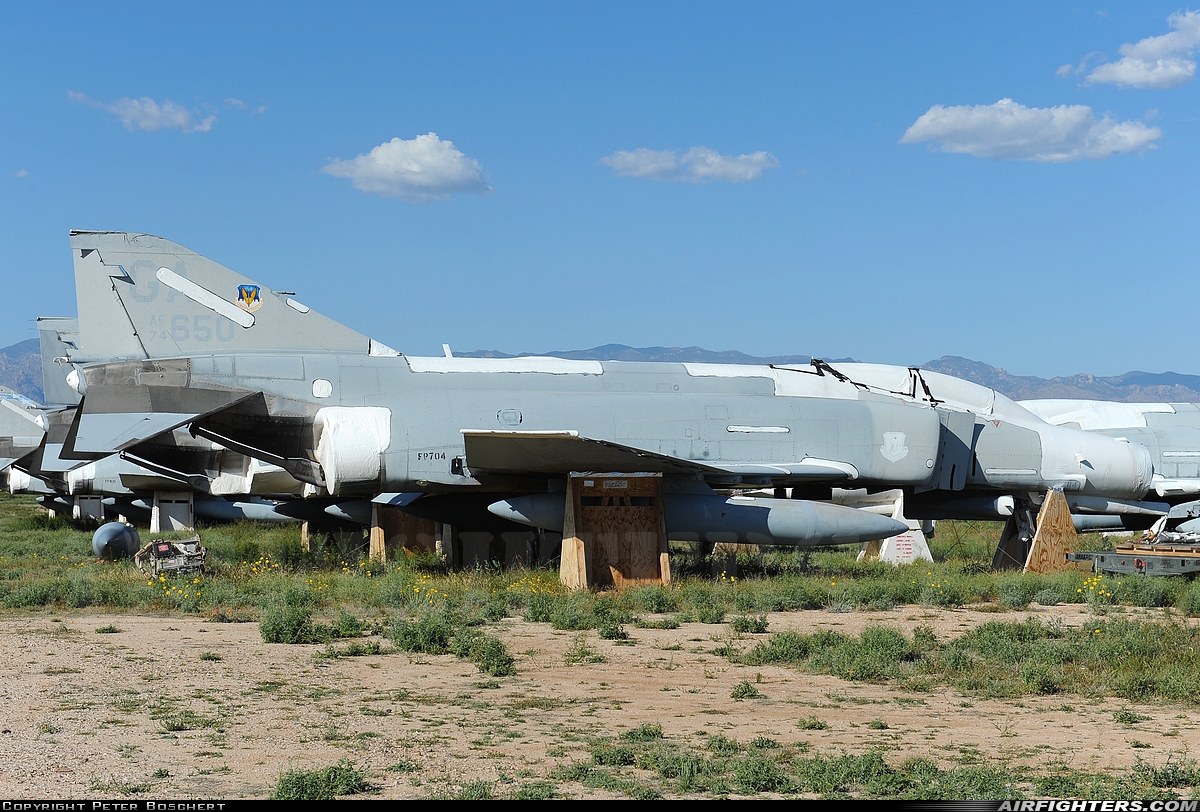 USA - Air Force McDonnell Douglas F-4E Phantom II 74-1650 at Tucson - Davis-Monthan AFB (DMA / KDMA), USA