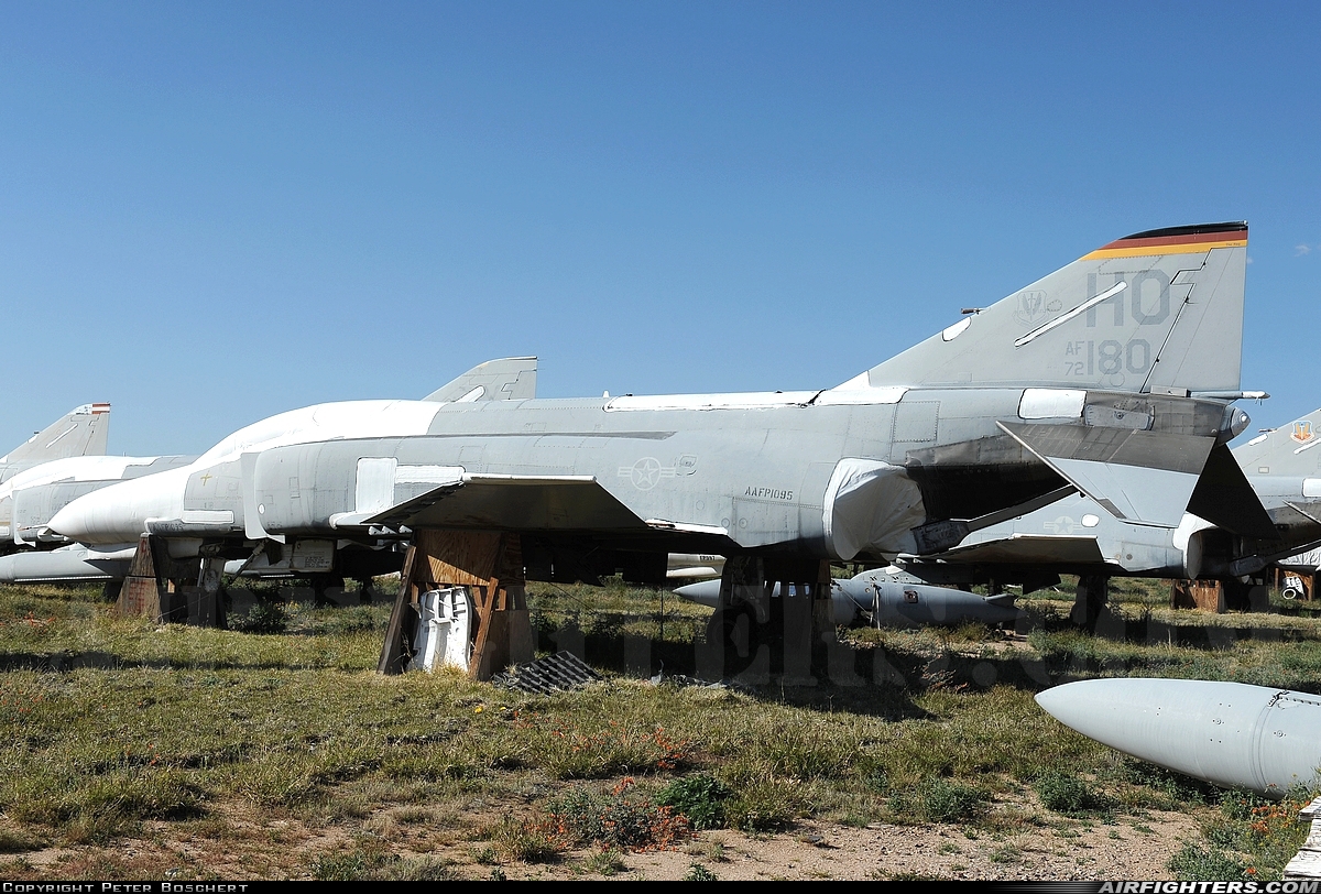 USA - Air Force McDonnell Douglas F-4F Phantom II 72-1180 at Tucson - Davis-Monthan AFB (DMA / KDMA), USA