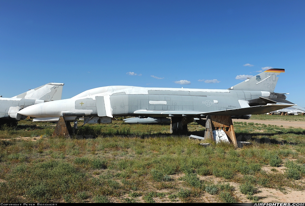USA - Air Force McDonnell Douglas F-4F Phantom II 72-1218 at Tucson - Davis-Monthan AFB (DMA / KDMA), USA
