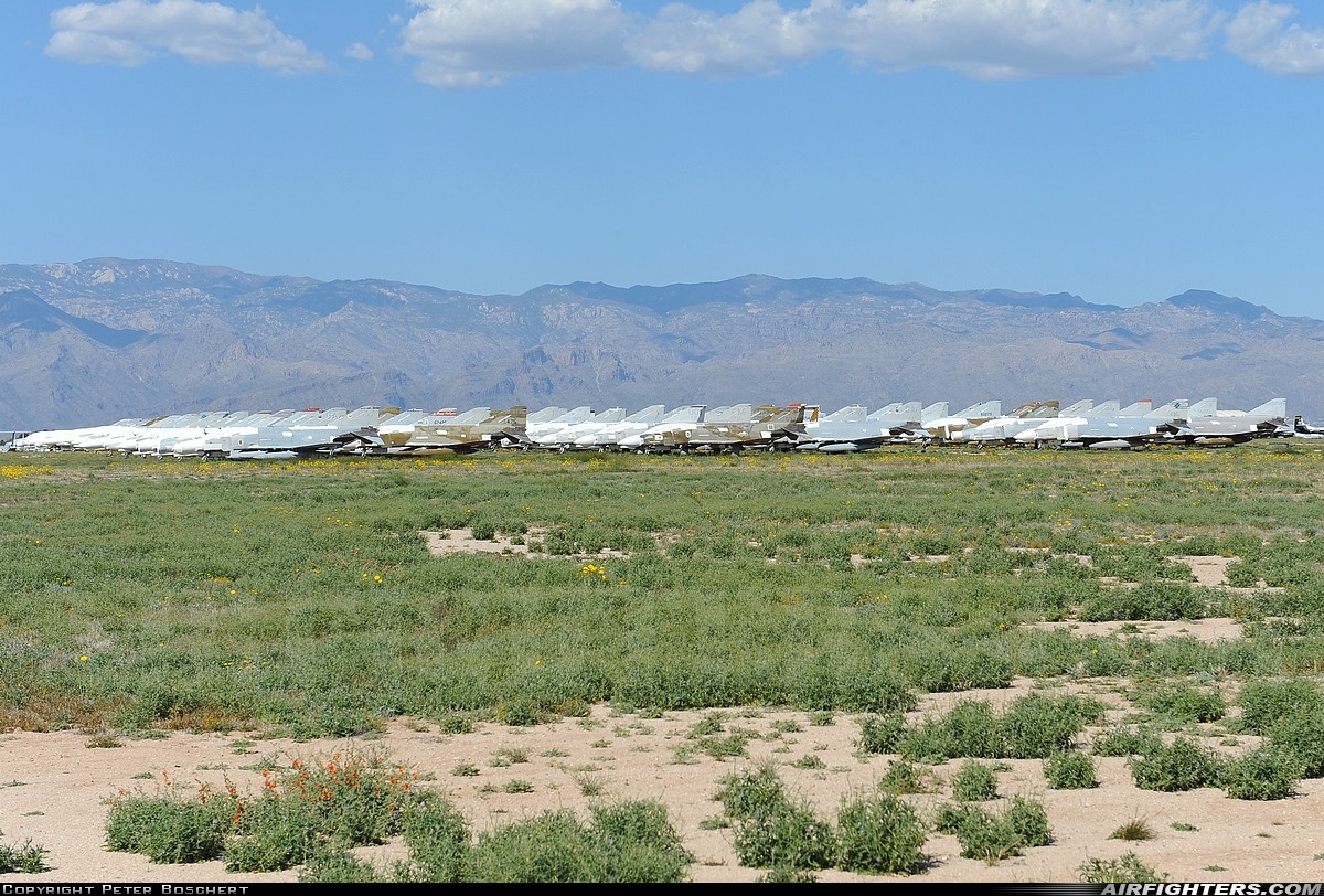 USA - Air Force McDonnell Douglas F-4E Phantom II 66-0350 at Tucson - Davis-Monthan AFB (DMA / KDMA), USA