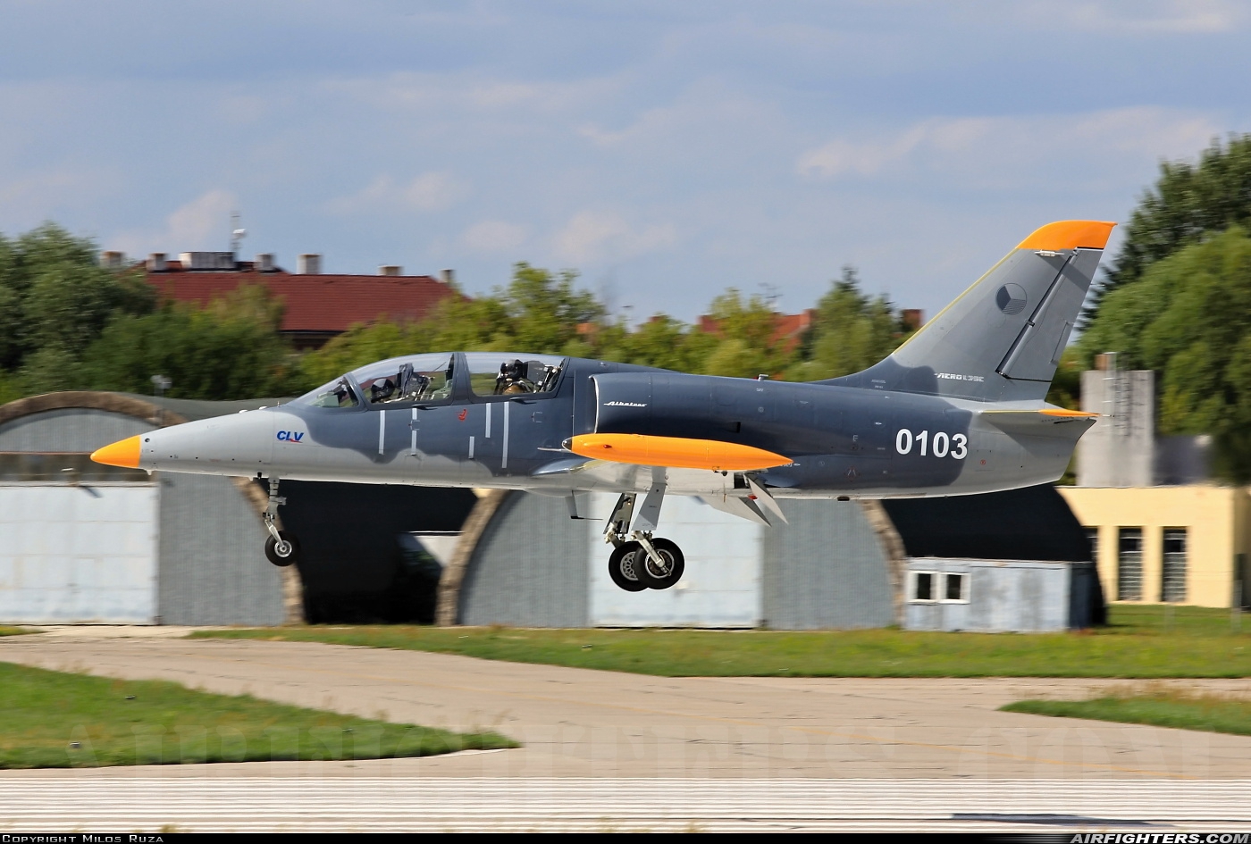 Czech Republic - Air Force Aero L-39C Albatros 0103 at Pardubice (PED / LKPD), Czech Republic
