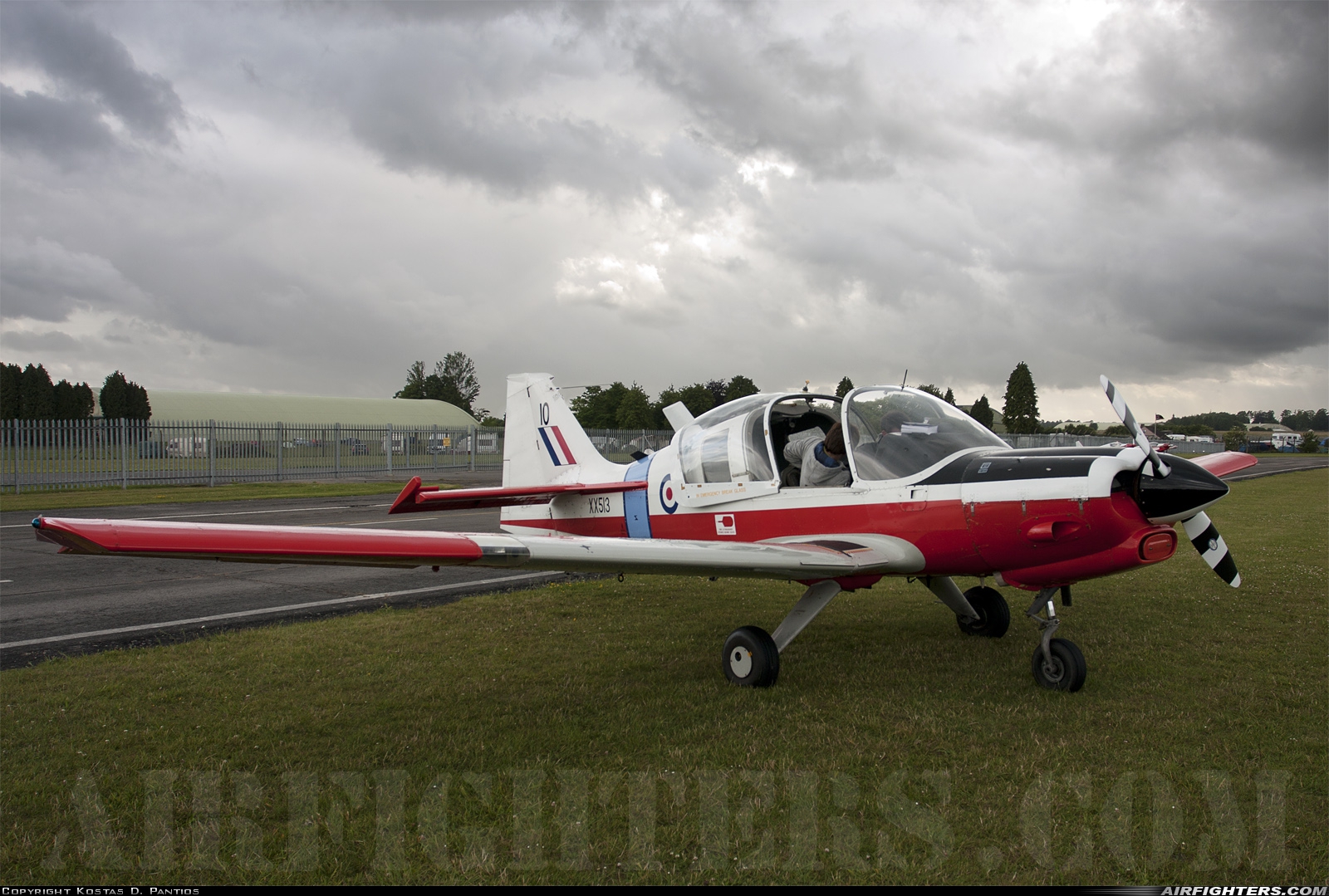 Private Scottish Aviation Bulldog T1 G-CCMI at Kemble (EGBP), UK