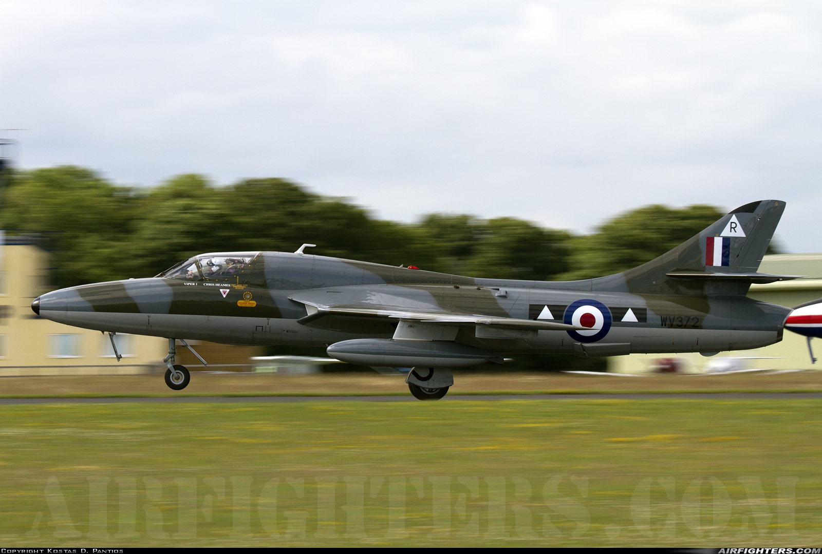 Private - Viper Team Hawker Hunter T7 G-BXFI at Kemble (EGBP), UK