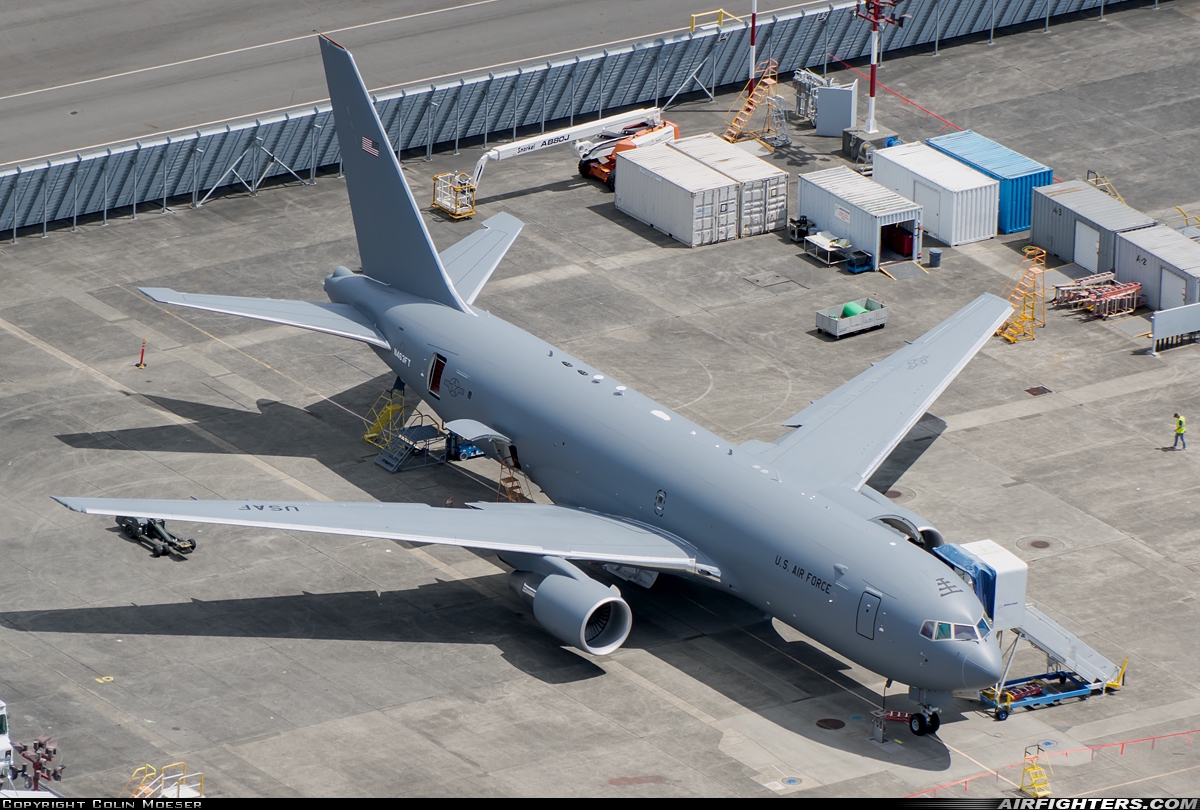 USA - Air Force Boeing KC-46A Pegasus (767-200LRF) N463FT at Seattle - Boeing Field / King County Int. (BFI / KBFI), USA