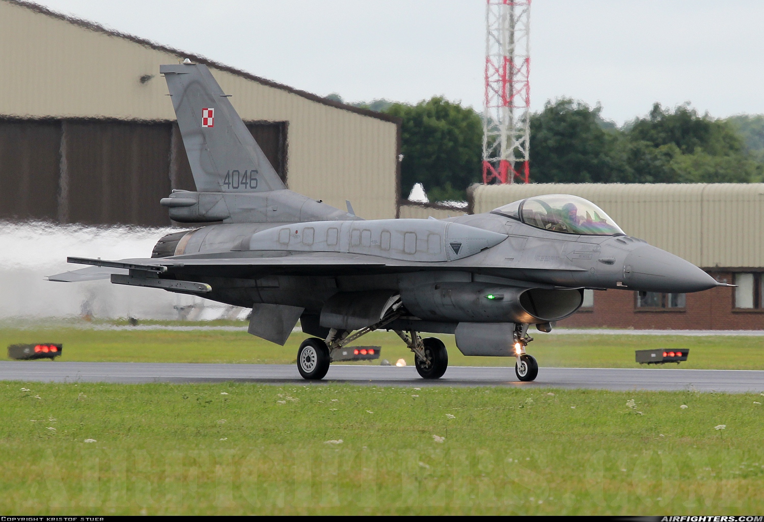 Poland - Air Force General Dynamics F-16C Fighting Falcon 4046 at Fairford (FFD / EGVA), UK