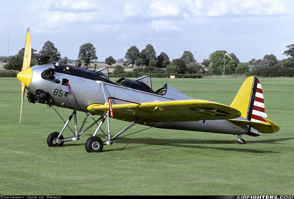Private Ryan PT-22 Recruit G-BTBH at Old Warden - Biggleswade, UK
