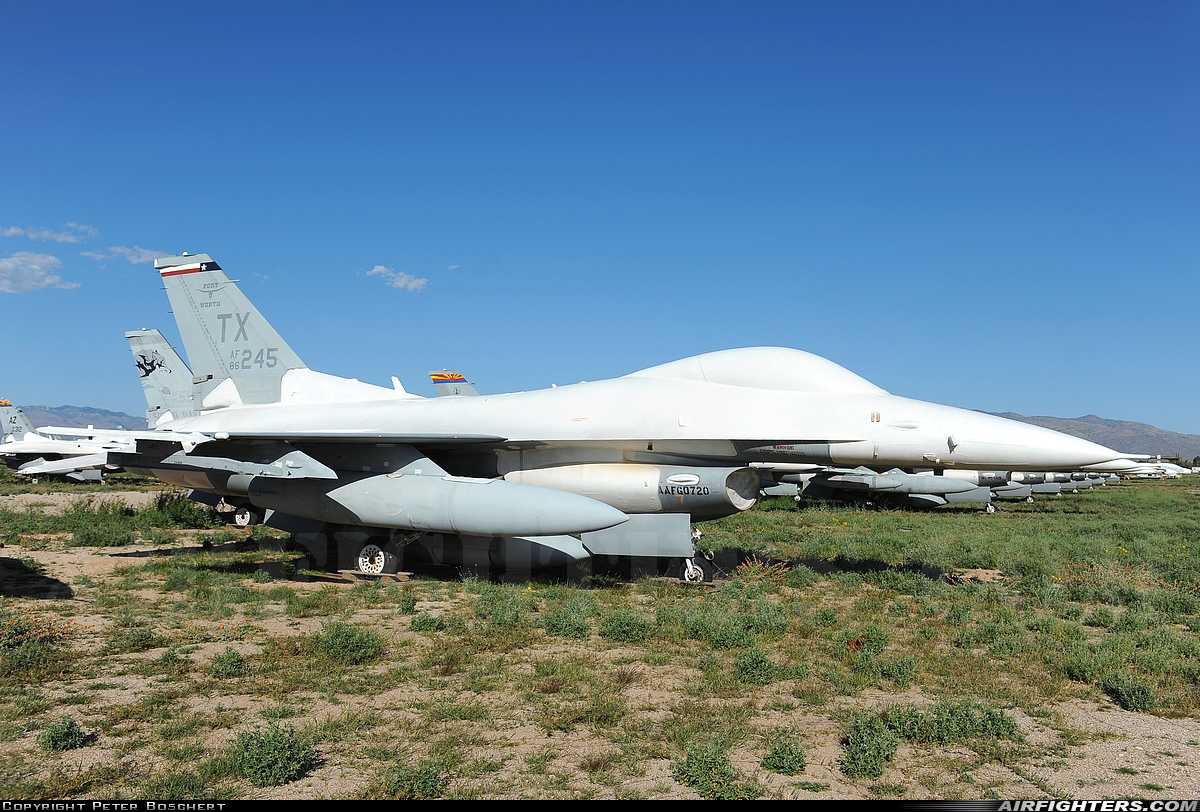 USA - Air Force General Dynamics F-16C Fighting Falcon 86-0245 at Tucson - Davis-Monthan AFB (DMA / KDMA), USA