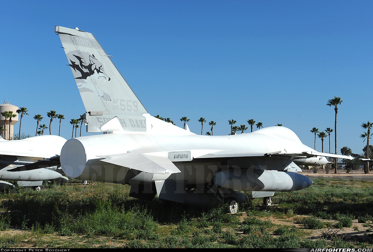 USA - Air Force General Dynamics F-16C Fighting Falcon 85-1559 at Tucson - Davis-Monthan AFB (DMA / KDMA), USA