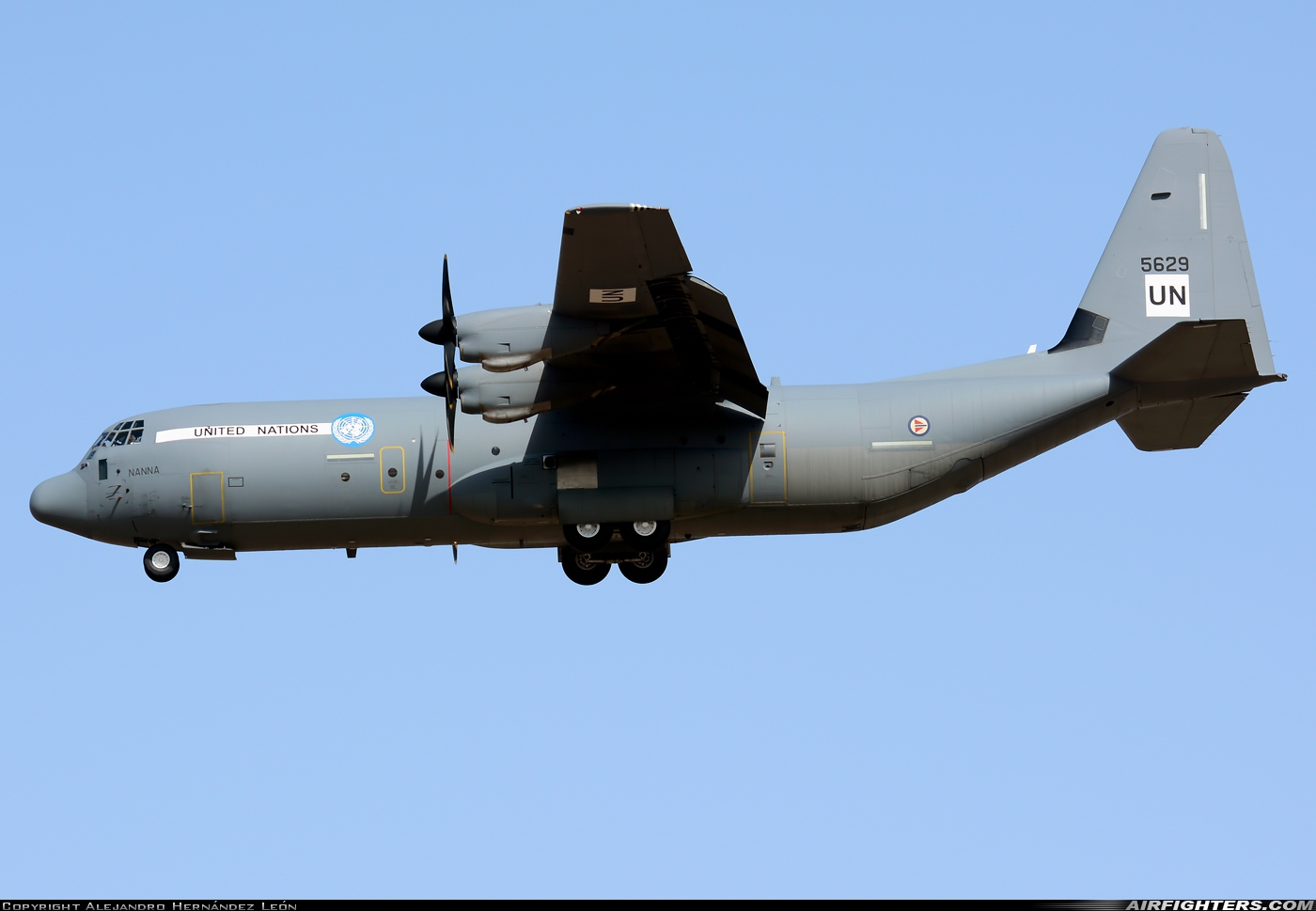 Norway - Air Force Lockheed Martin C-130J-30 Hercules (L-382) 5629 at Gran Canaria (- Las Palmas / Gando) (LPA / GCLP), Spain
