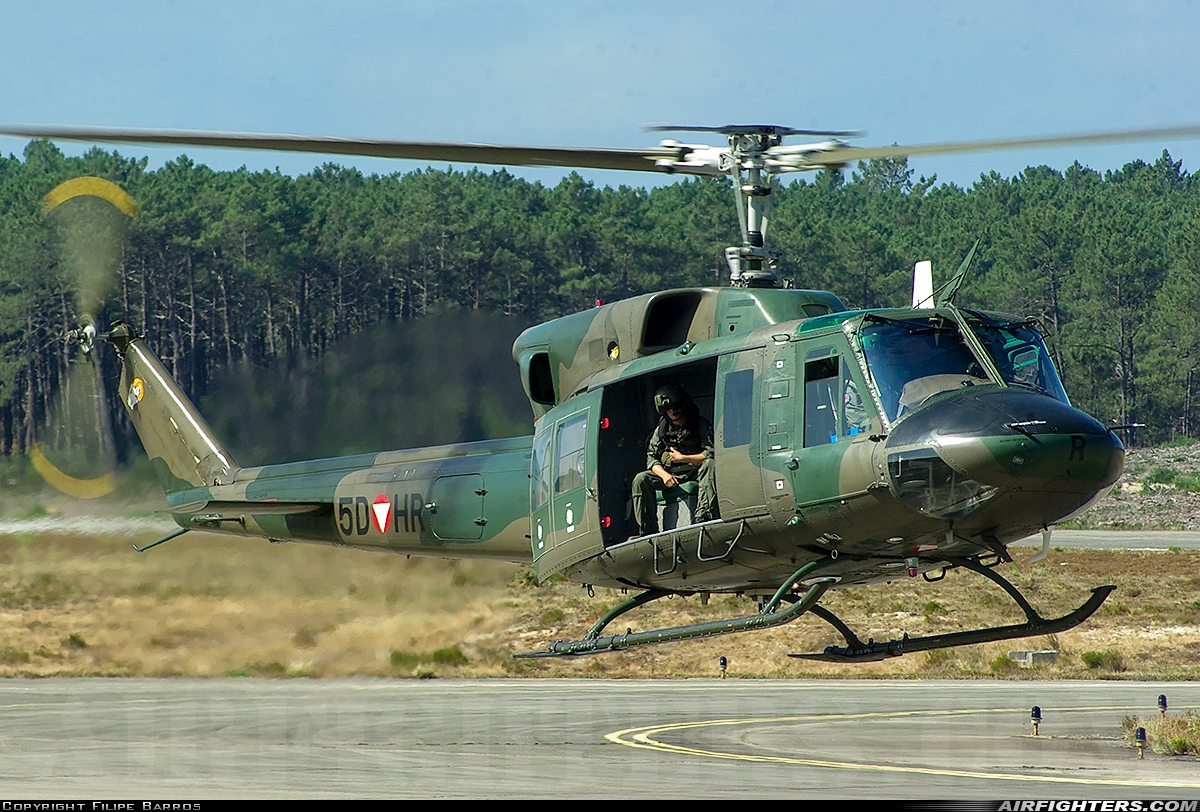 Austria - Air Force Agusta-Bell AB-212 5D-HR at Ovar (AM1) (LPOV), Portugal