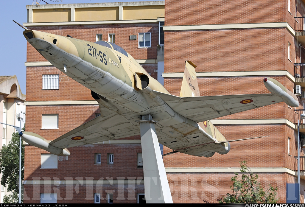 Spain - Air Force Northrop SF-5A Freedom Fighter AR.9-55 at Off-Airport - Utrera, Spain