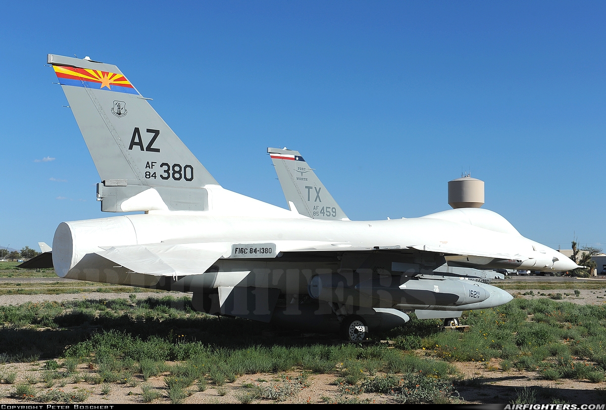 USA - Air Force General Dynamics F-16C Fighting Falcon 84-1380 at Tucson - Davis-Monthan AFB (DMA / KDMA), USA