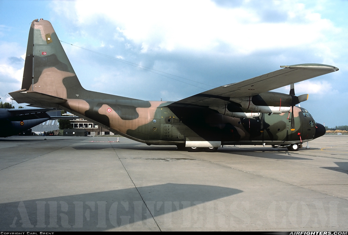 Türkiye - Air Force Lockheed C-130E Hercules (L-382) 63-13189 at Brussels - National (Zaventem) / Melsbroek (BRU / EBBR / EBMB), Belgium