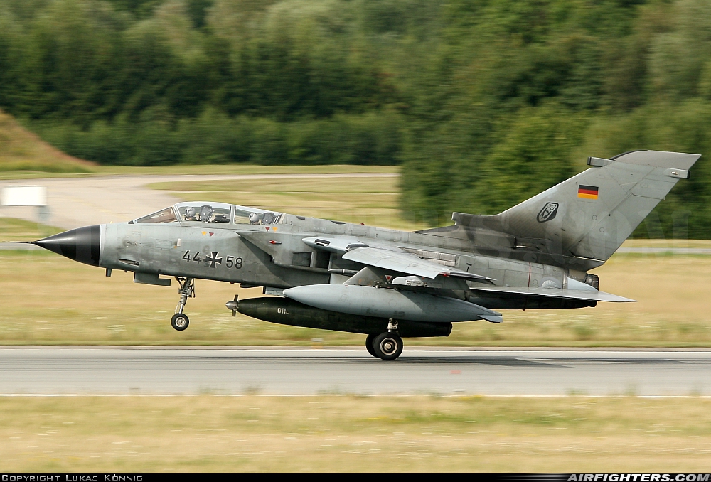 Germany - Air Force Panavia Tornado IDS 44+58 at Rostock - Laage (RLG / ETNL), Germany