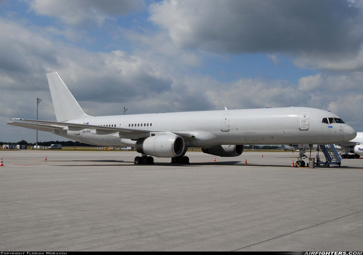 NATO - Airborne Early Warning and Control Force Boeing 757-28A(SF) OO-TFA at Munich (- Franz Josef Strauss) (MUC / EDDM), Germany