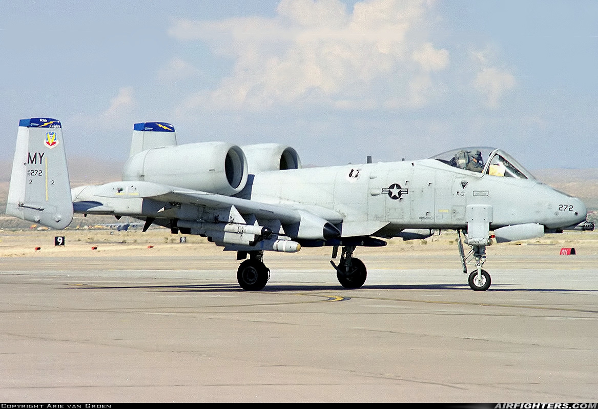 USA - Air Force Fairchild A-10A Thunderbolt II 80-0272 at Las Vegas - Nellis AFB (LSV / KLSV), USA