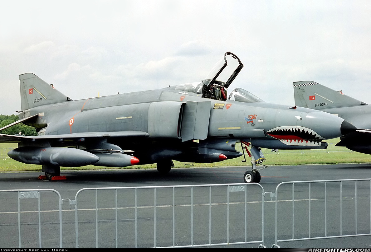 Türkiye - Air Force McDonnell Douglas F-4E Phantom II 67-0376 at Breda - Gilze-Rijen (GLZ / EHGR), Netherlands