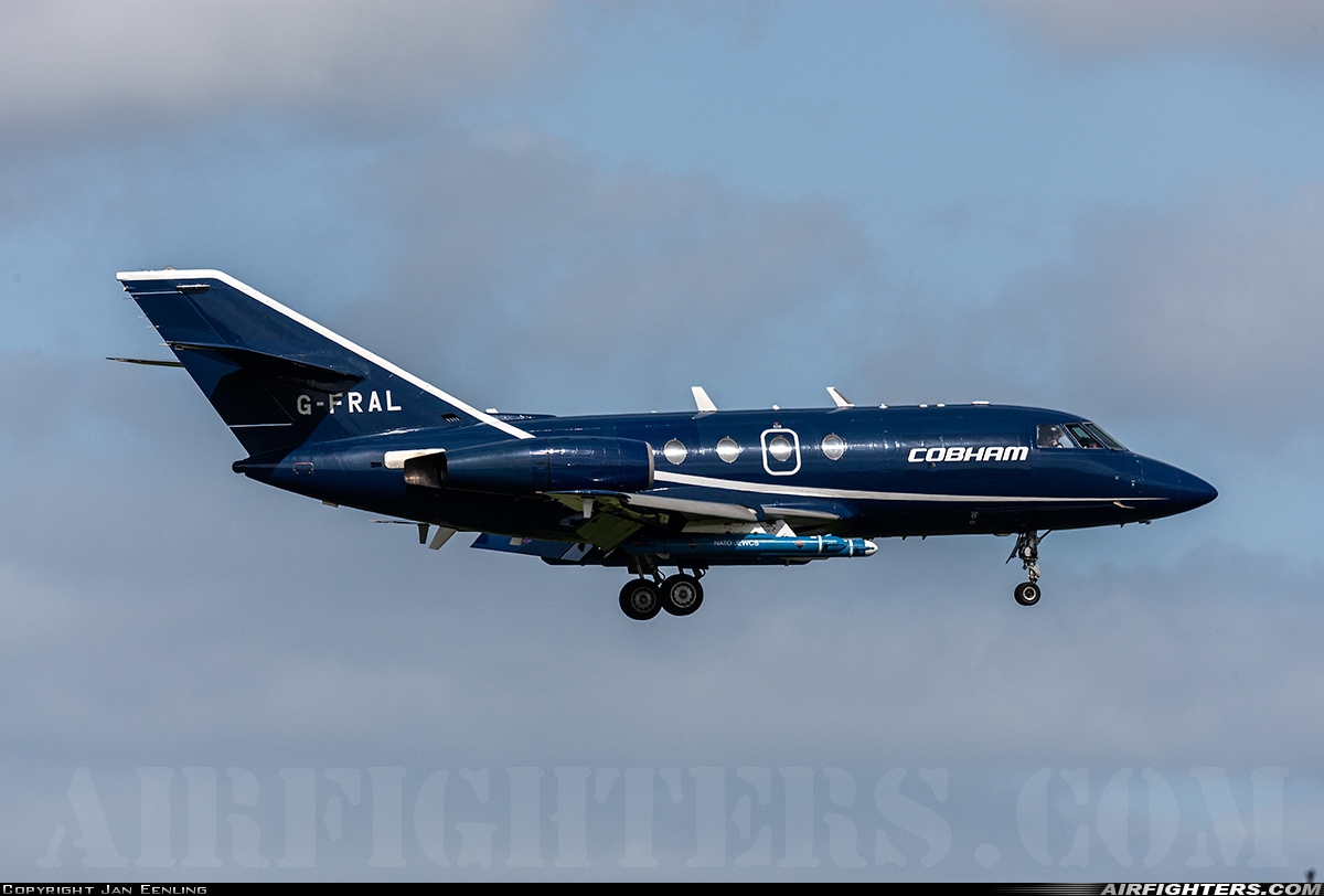 Company Owned - Cobham Aviation Dassault Falcon 20 G-FRAL at Leeuwarden (LWR / EHLW), Netherlands