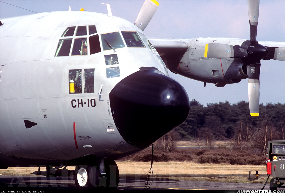 Belgium - Air Force Lockheed C-130H Hercules (L-382) CH-10 at Kleine Brogel (EBBL), Belgium