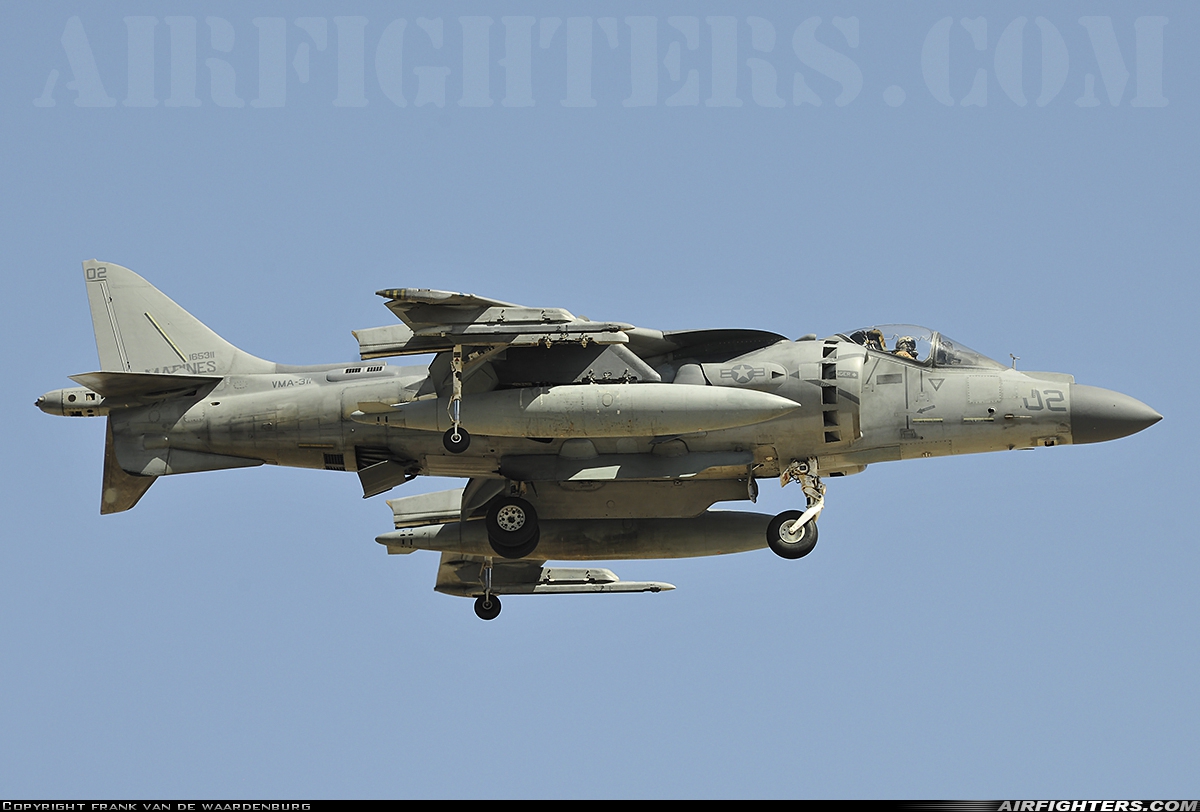 USA - Marines McDonnell Douglas AV-8B+ Harrier ll 165311 at Yuma - MCAS / Int. (NYL / KNYL), USA