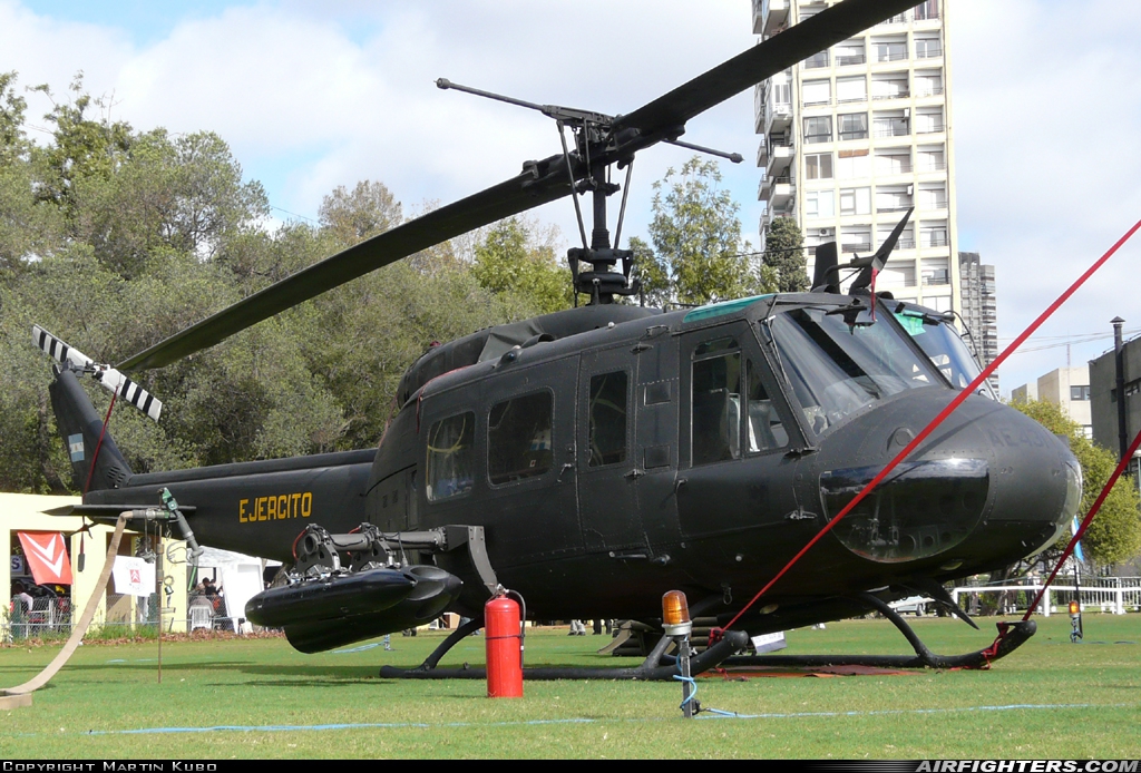 Argentina - Army Bell UH-1H Iroquois (205) AE-431 at Off-Airport - Buenos Aires - Campo de Polo, Argentina