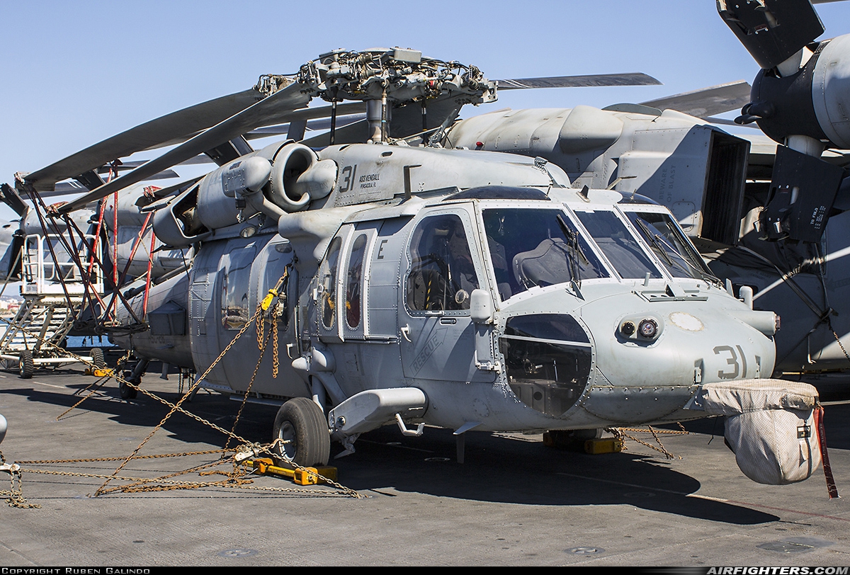 USA - Marines Sikorsky MH-60S Knighthawk (S-70A) 168560 at Off-Airport - Valencia, Spain